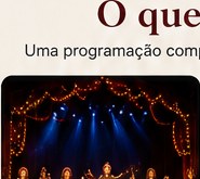 Espetáculo natalino em Gramado